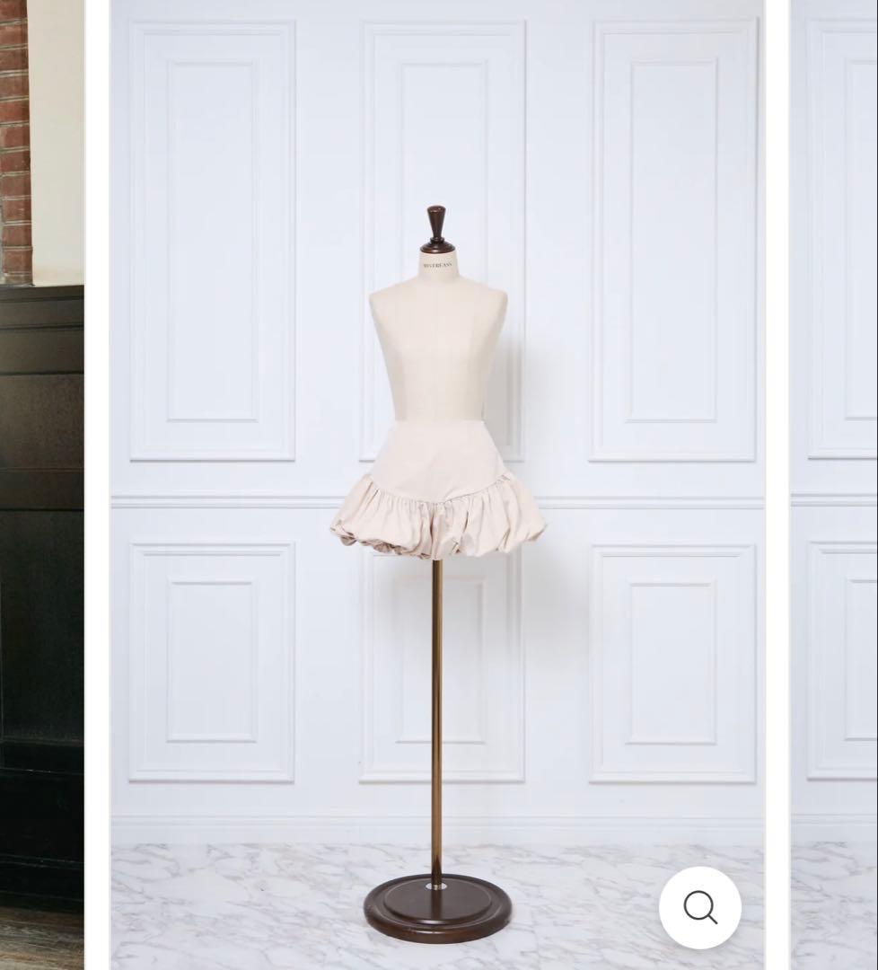スカート Bubble Taffeta Culottes MISTREASS