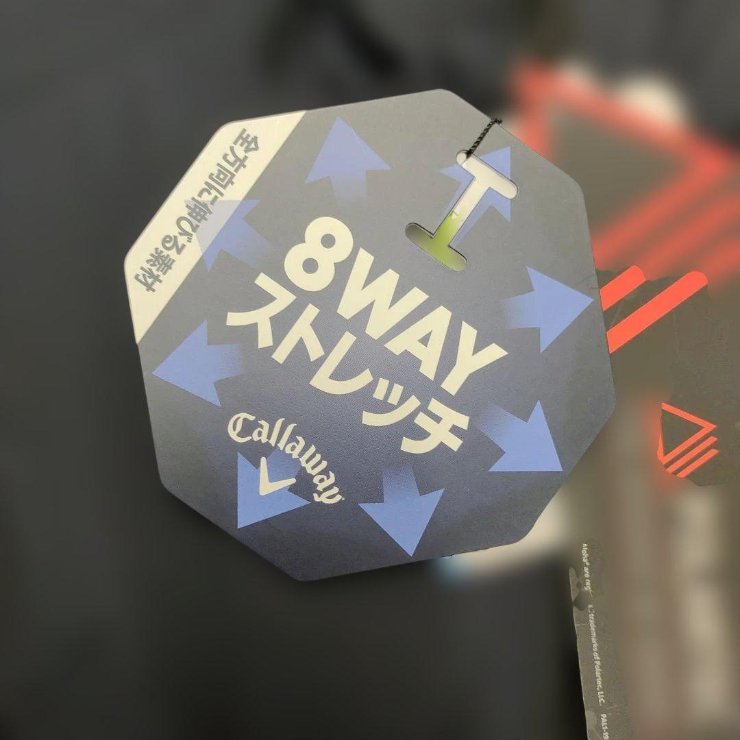 Callaway 8WAYストレッチ フードジャケット　黒　ブラック　М