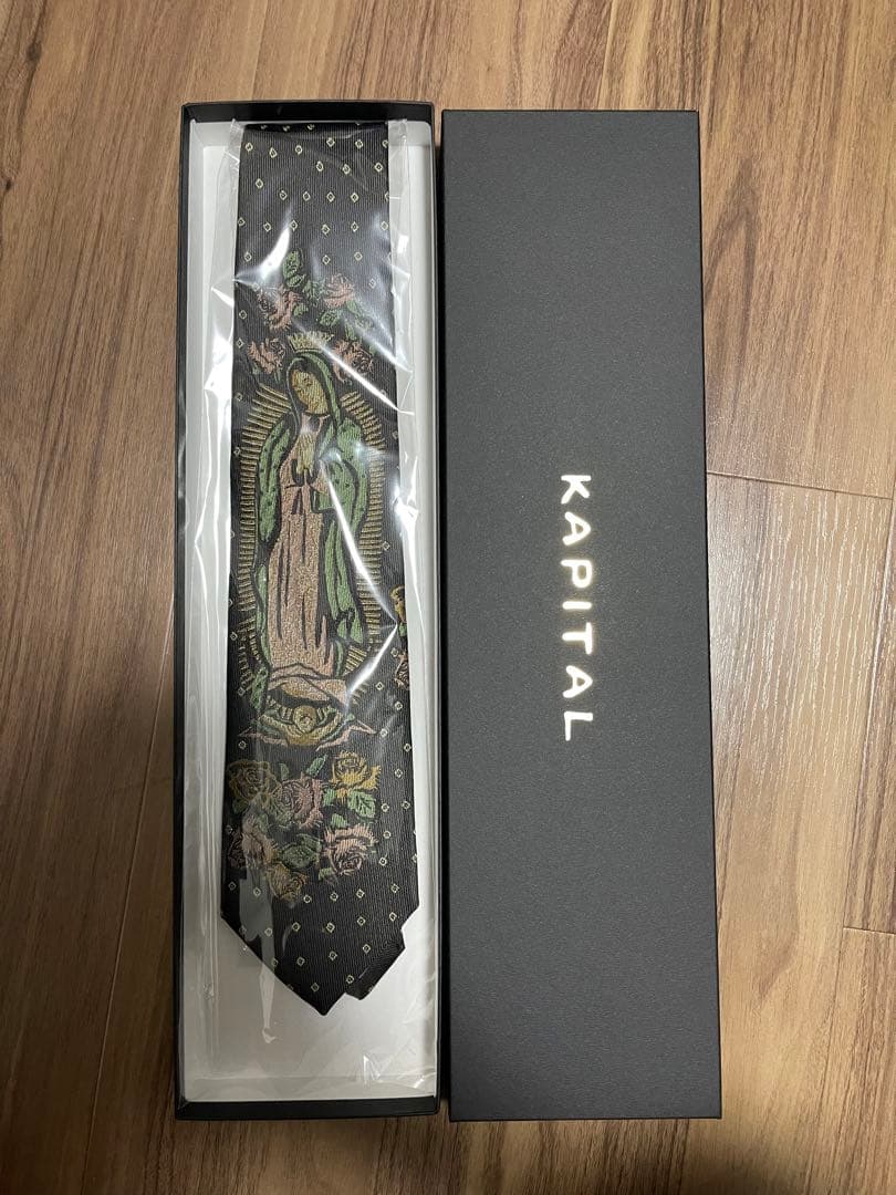 KAPITAL シルクツイル マリアタイ ブラック