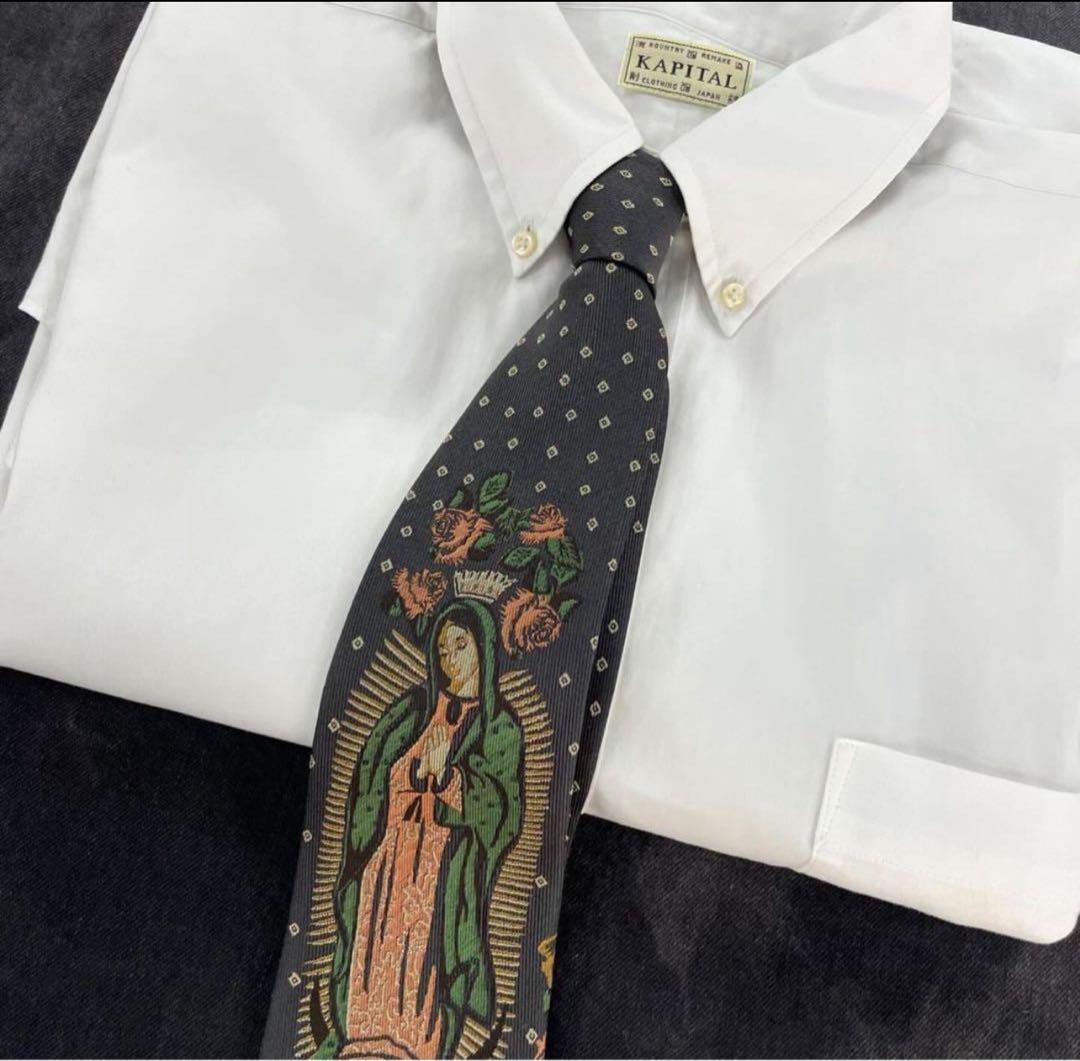 KAPITAL シルクツイル マリアタイ ブラック