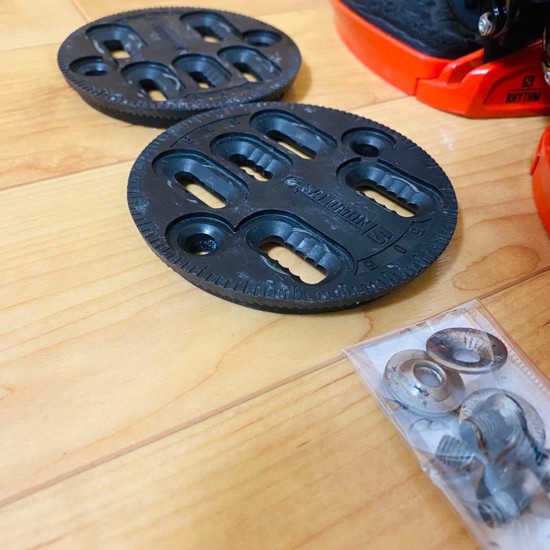 美品✨SALOMON サロモン スノーボードビンディング rhythm sサイズ