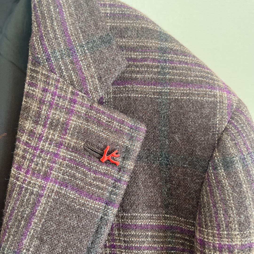 【週末限定値引き済み】ISAIA イザイア ウールカシミヤ テーラードジャケット