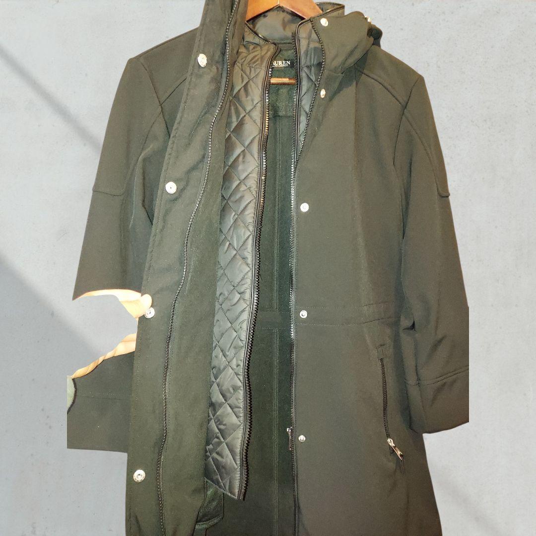 Ralph Lauren　トレンチコート　黒