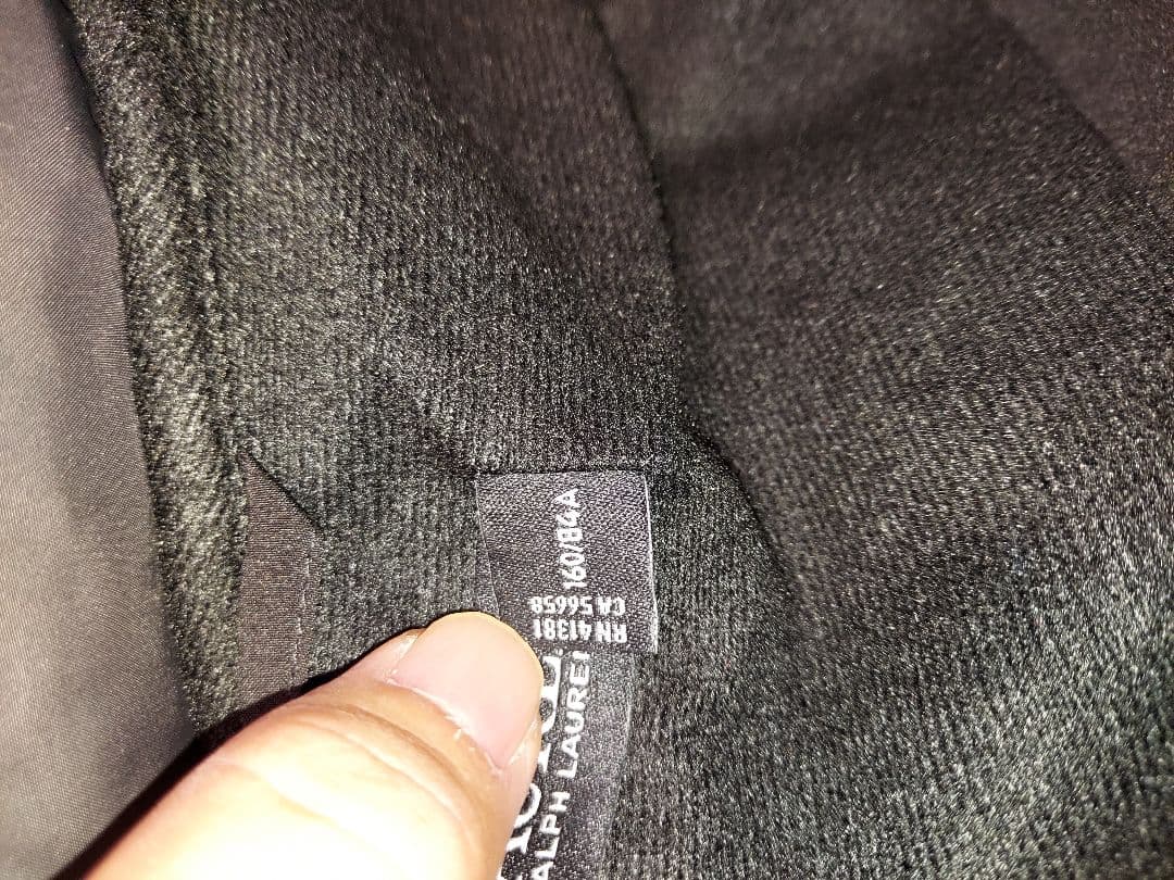 Ralph Lauren　トレンチコート　黒