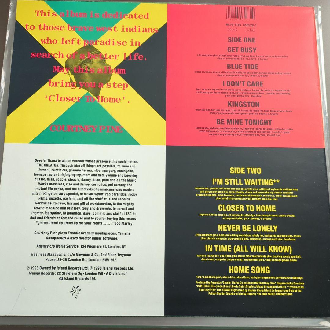 COURTNEY PINE closer to  レコード