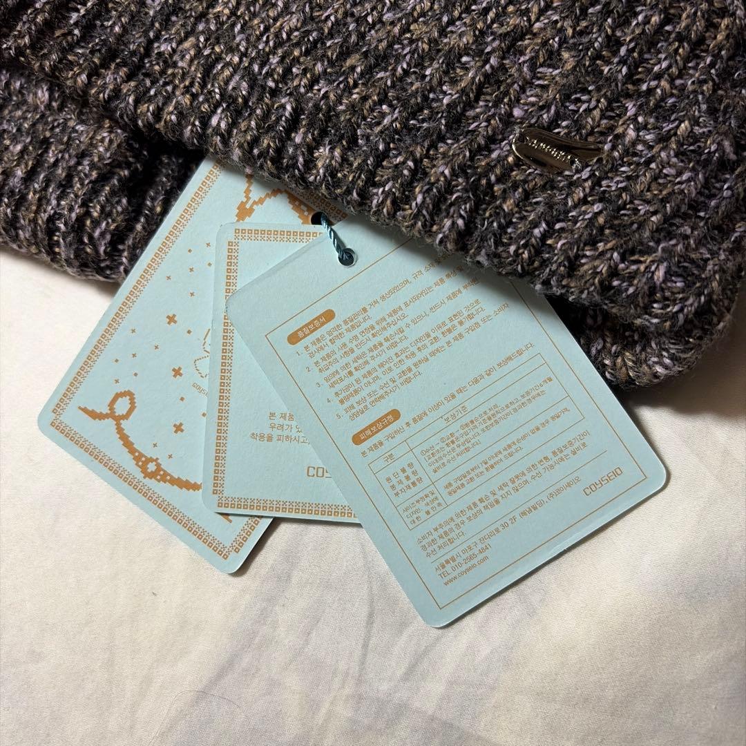 帽子 COYSEIO Wide Cat Beanie Purple