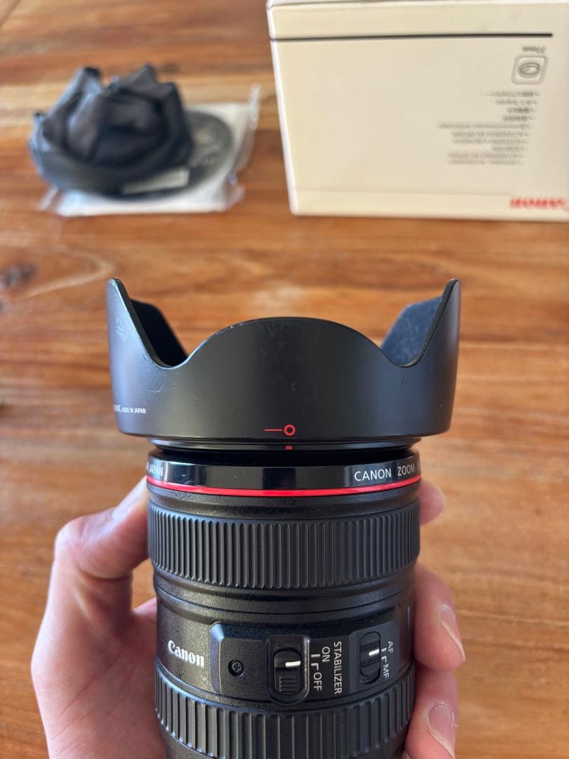 Canon EF 24-105mm f/4L IS USM レンズ　おまけ付き