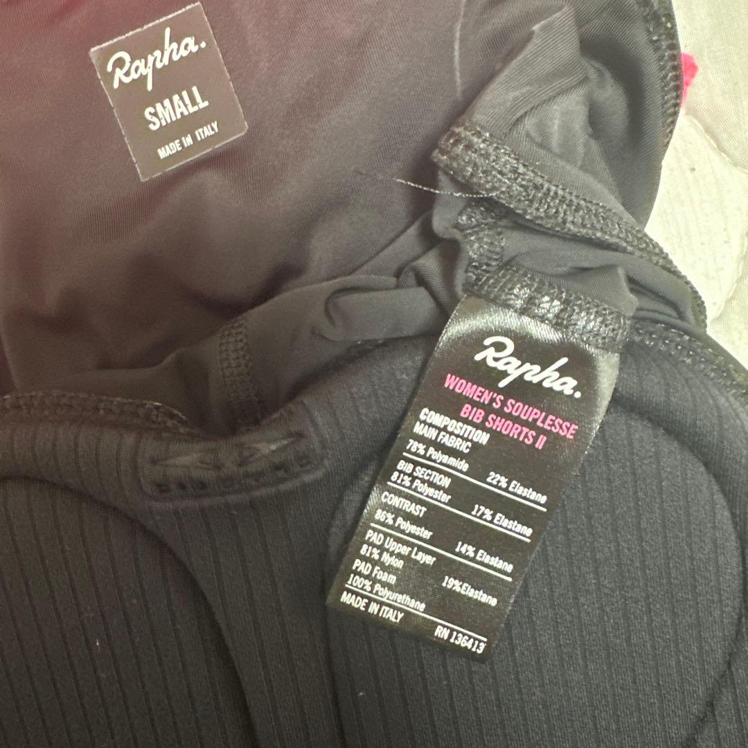 Rapha SOUPLESS BIBS Ⅱ REGULAR レディースS