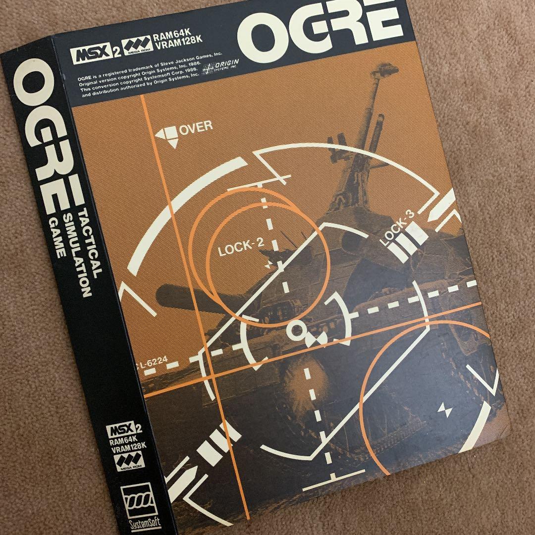 【美品】OGRE MSX ROM