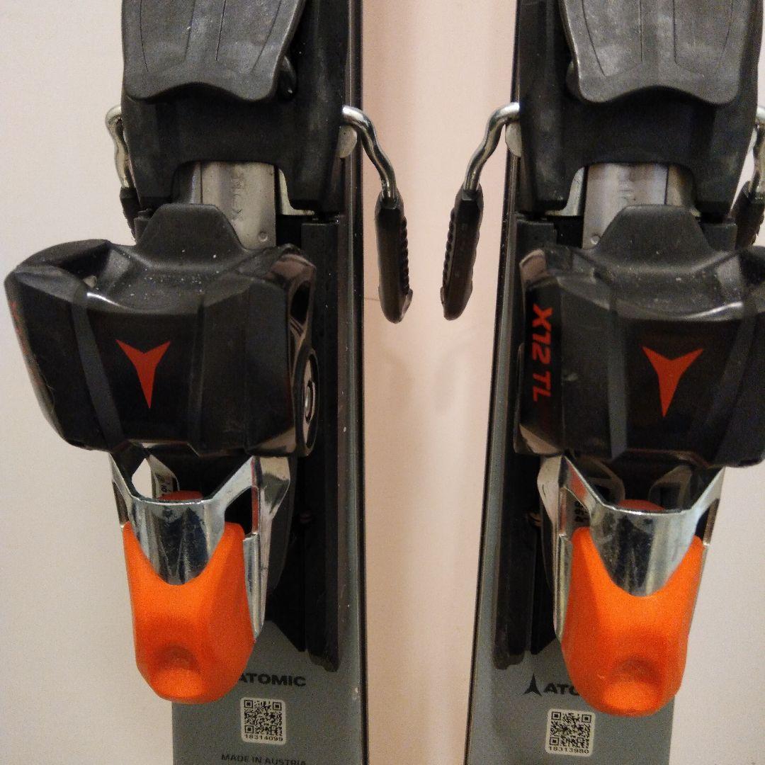 ATOMIC S9i スキー 165cm 黒/オレンジ