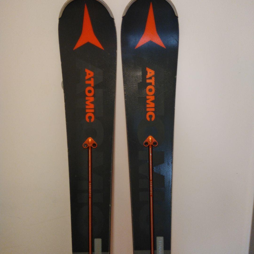 ATOMIC S9i スキー 165cm 黒/オレンジ