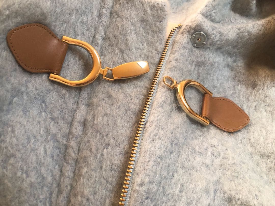 SALE⭐︎ローズティアラ希少web限定水色ショートコート大きいサイズ42〜46