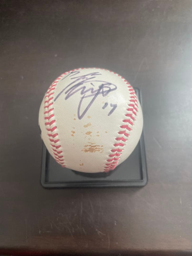 大谷翔平直筆サインボール 日ハム時代