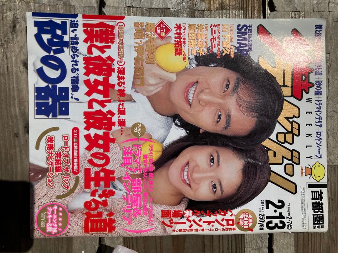 ザテレビジョン　週刊誌 号数213 最新女性ファッション特集