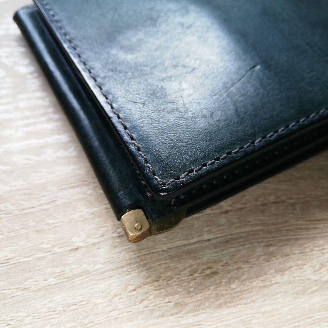 HIS-FACTORY　小銭入れ付きマネークリップ　フェルマーレ　プエブロレザー