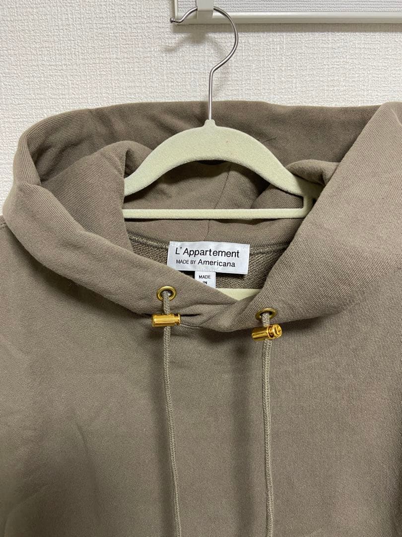 美品★L'Appartementアパルトモン★ノースリーブフーディプルオーバー