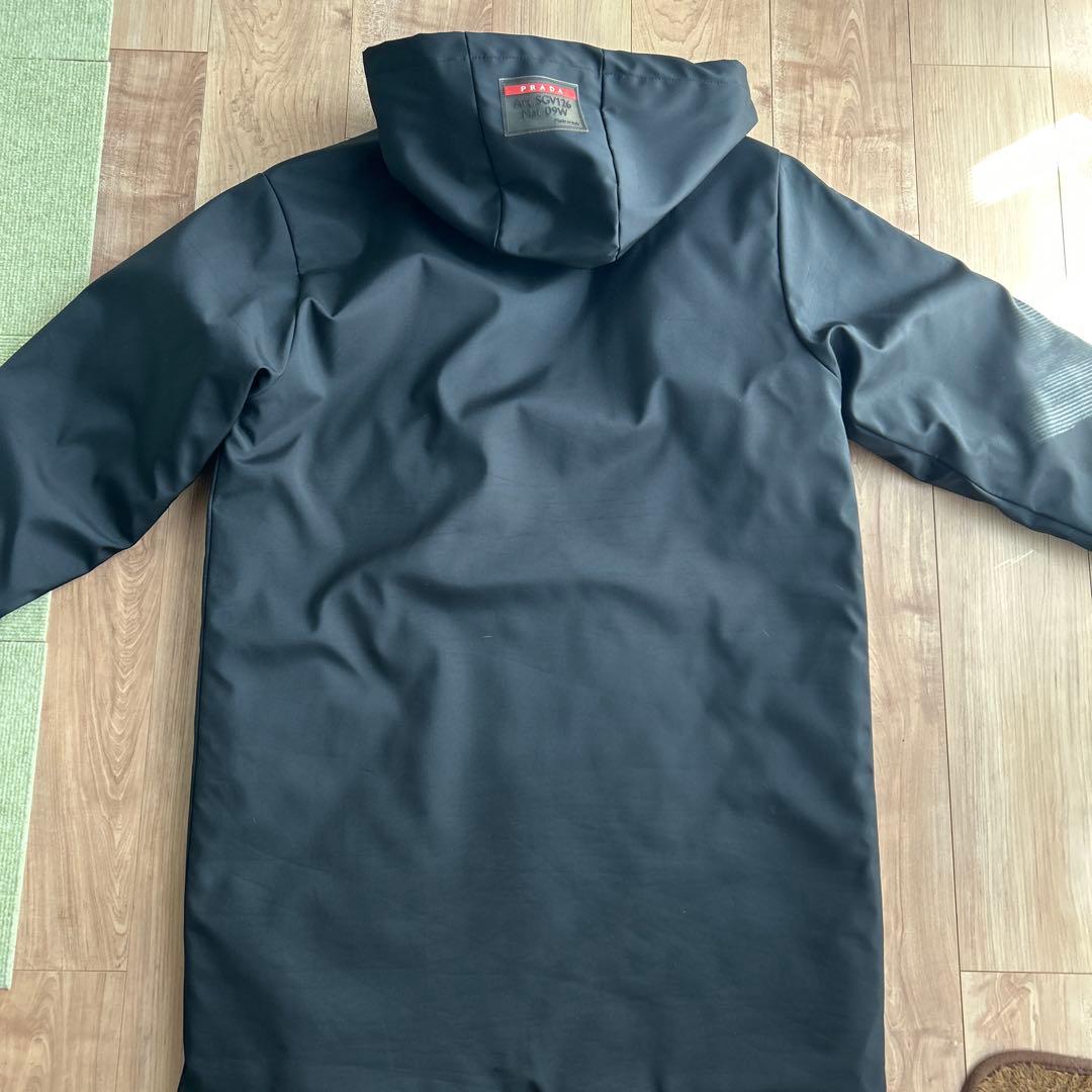 プラダ プラダスポーツ ヴィンテージ ナイロン ダッフルコート XLサイズ