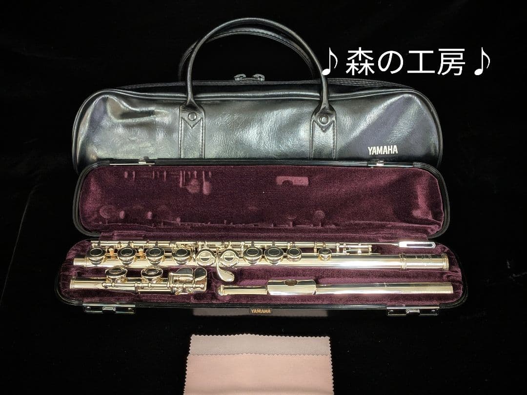 商談中【鯖ツナ】頭部管銀製・ヤマハフルート YFL311ⅡEメカ