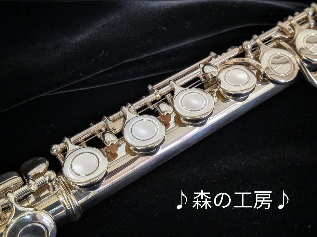 商談中【鯖ツナ】頭部管銀製・ヤマハフルート YFL311ⅡEメカ
