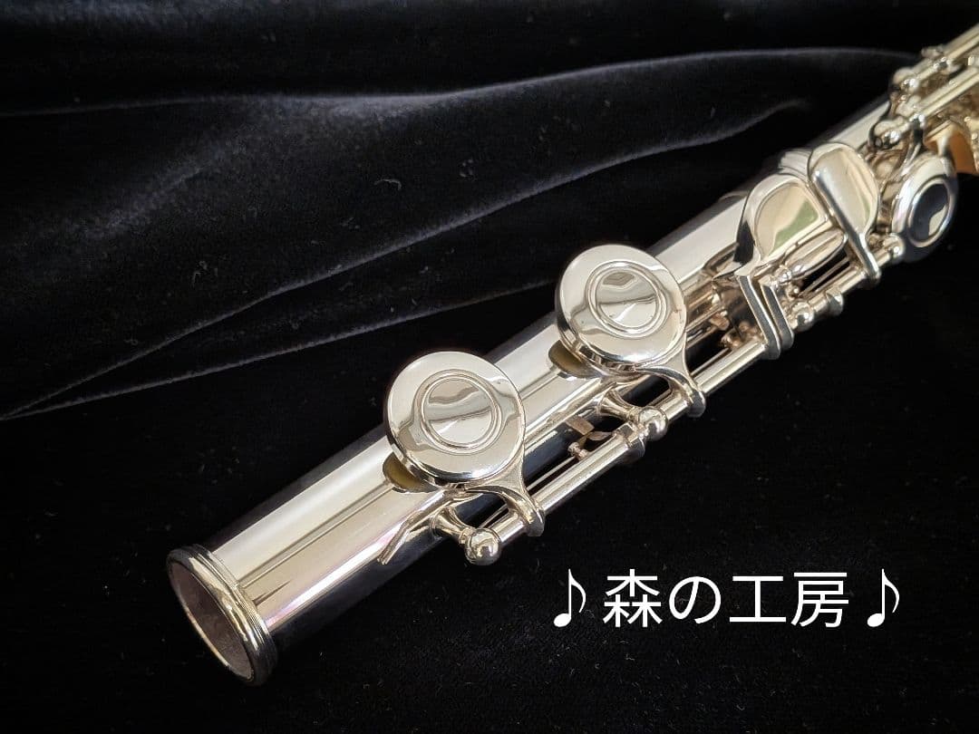 商談中【鯖ツナ】頭部管銀製・ヤマハフルート YFL311ⅡEメカ