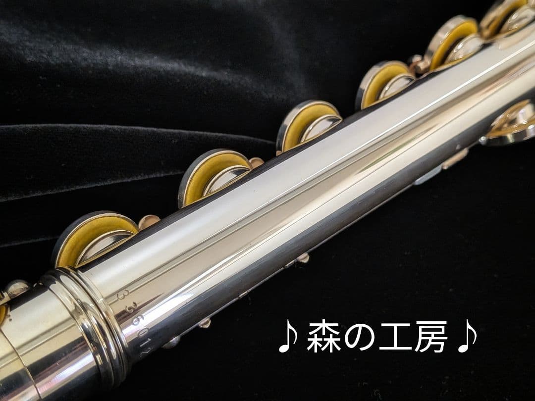 商談中【鯖ツナ】頭部管銀製・ヤマハフルート YFL311ⅡEメカ