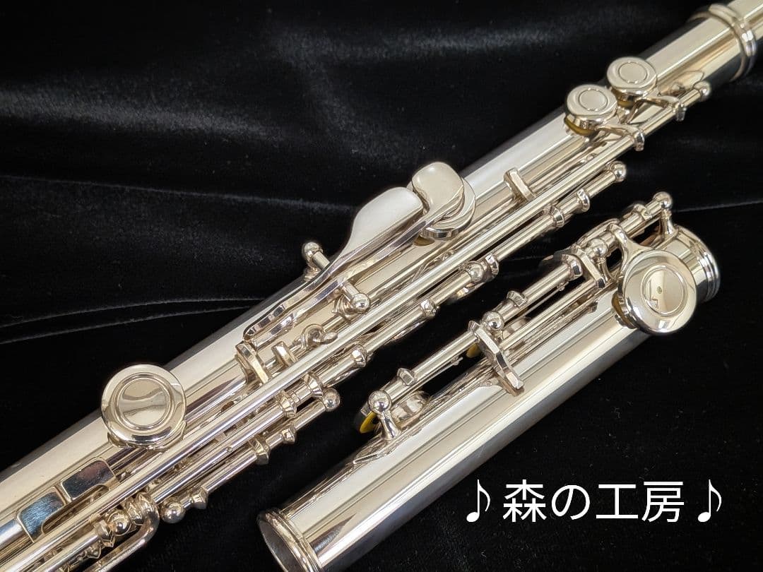 商談中【鯖ツナ】頭部管銀製・ヤマハフルート YFL311ⅡEメカ