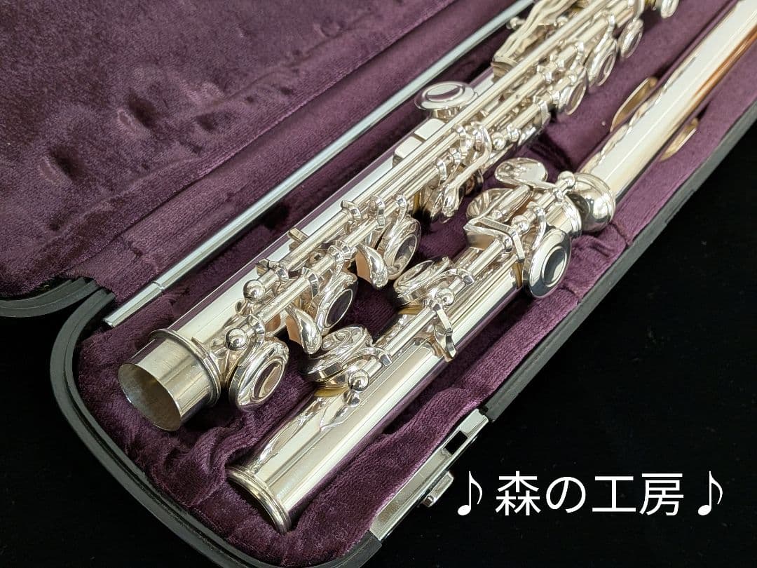 商談中【鯖ツナ】頭部管銀製・ヤマハフルート YFL311ⅡEメカ
