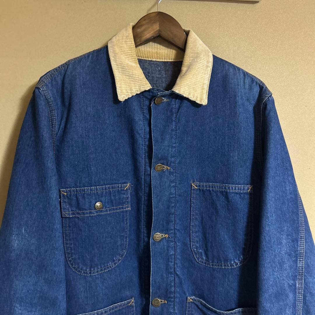 sears カバーオール デニムジャケット ブランケット