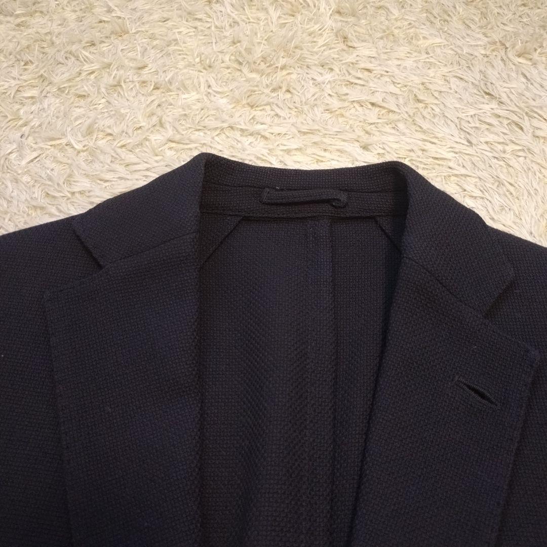 美品⭐ラルディーニ　テーラードジャケット　イタリア製　ホップサック　L