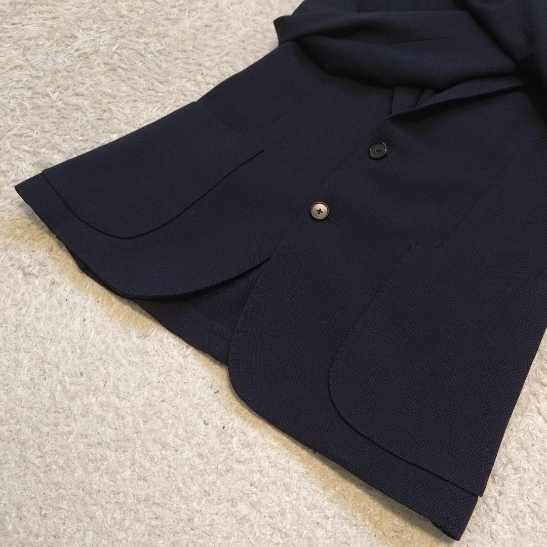 美品⭐ラルディーニ　テーラードジャケット　イタリア製　ホップサック　L