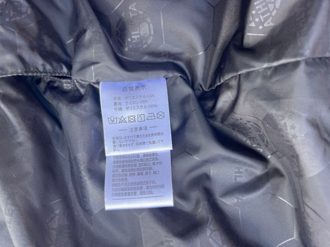 ATHLETA ベンチコート ブラック　Lサイズ