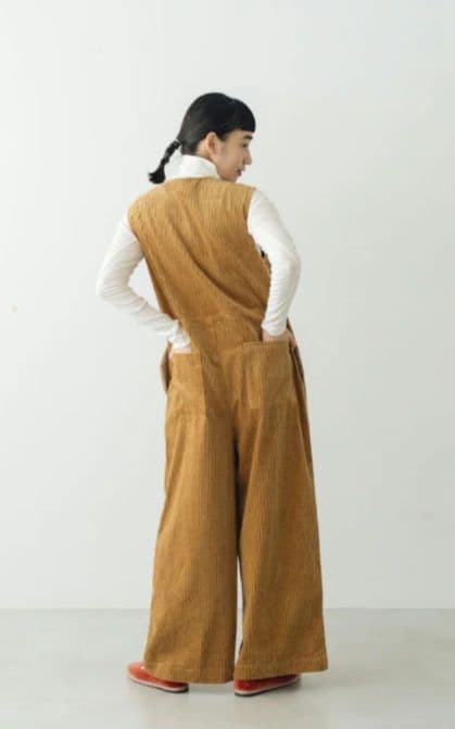 ☆新品☆【UNIVERSAL TISSU】コーディロイサロペット