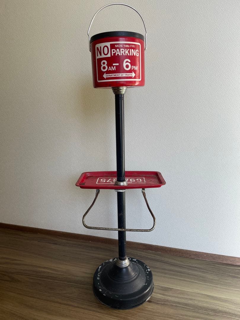 昭和レトロ　スタンド灰皿　アメリカン　おしゃれ　ヤレ　アンティーク　ビンテージ