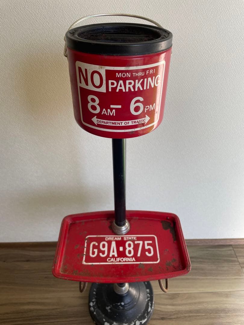 昭和レトロ　スタンド灰皿　アメリカン　おしゃれ　ヤレ　アンティーク　ビンテージ