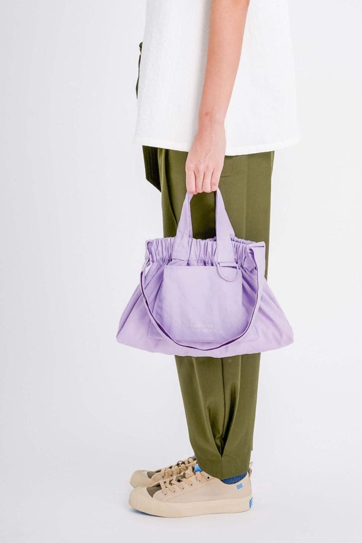 BeyondTheVines XS Dumpling Bag青ブルーバッグ