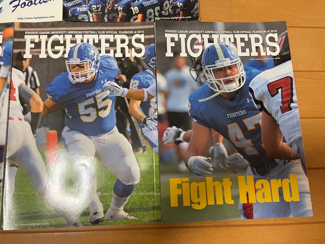 関西学院大学ファイターズ　イヤーブック11冊　2006〜2016