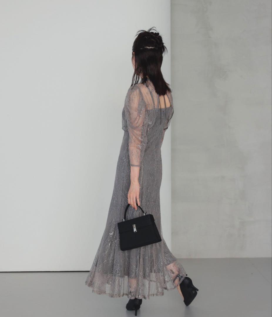 【Dorry Doll】ボレロレイヤーレースドレス成人式同窓会二次会