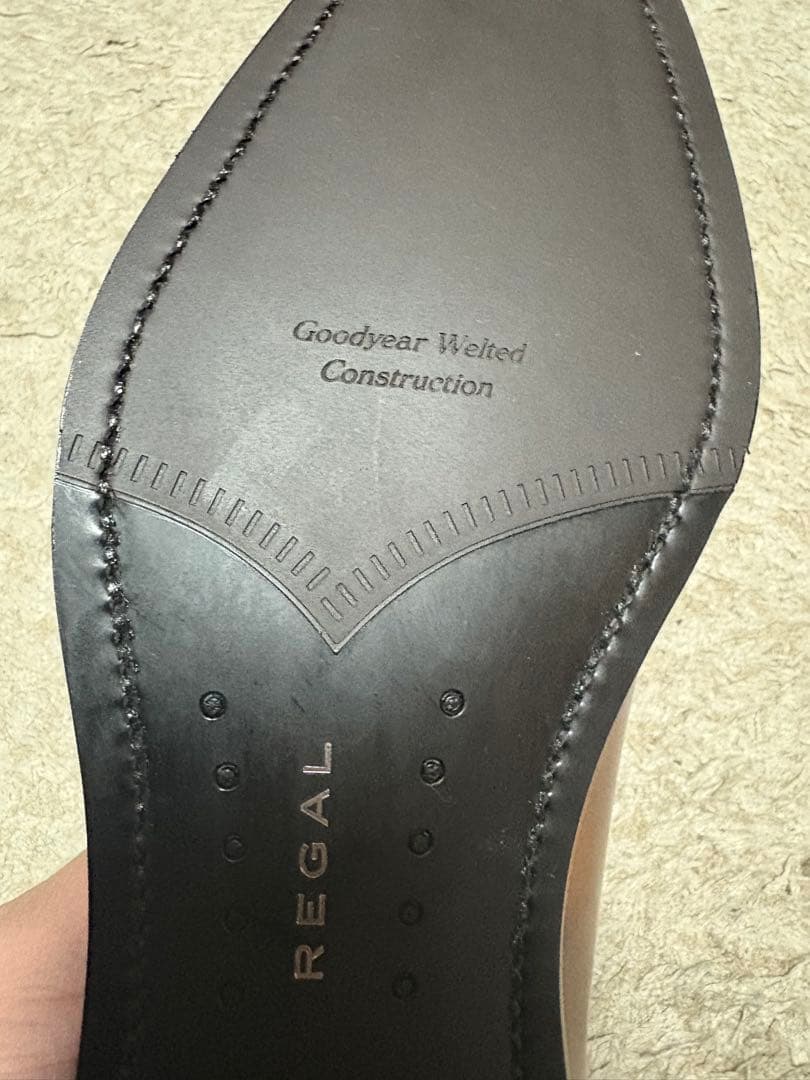 REGAL ストレートチップ ドレスシューズ　ブラウン 315RBG