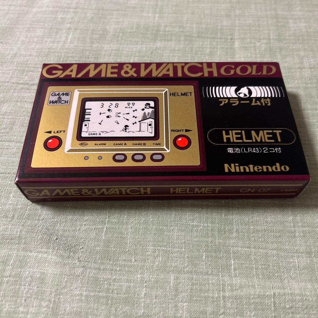 GAME&WATCH GOLD アラーム付き