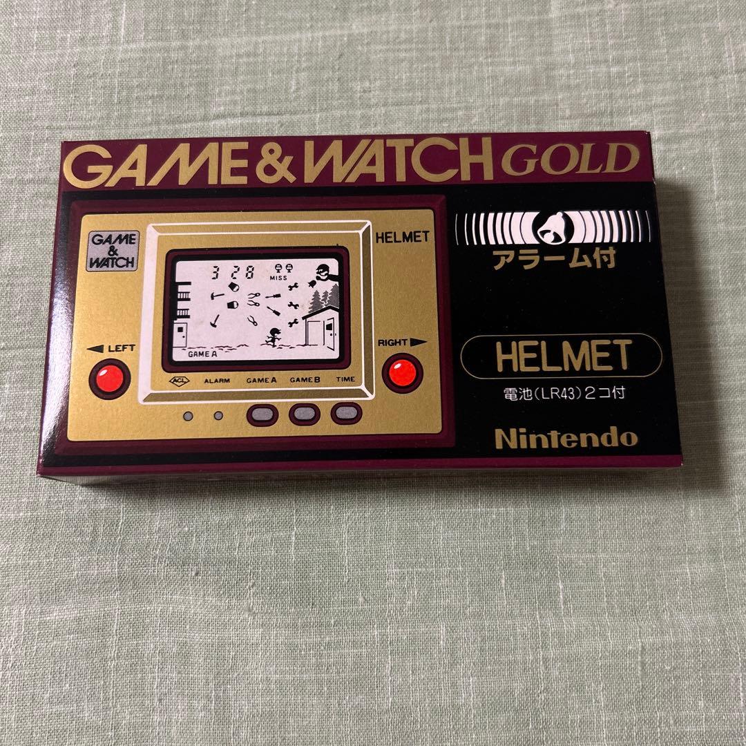 GAME&WATCH GOLD アラーム付き