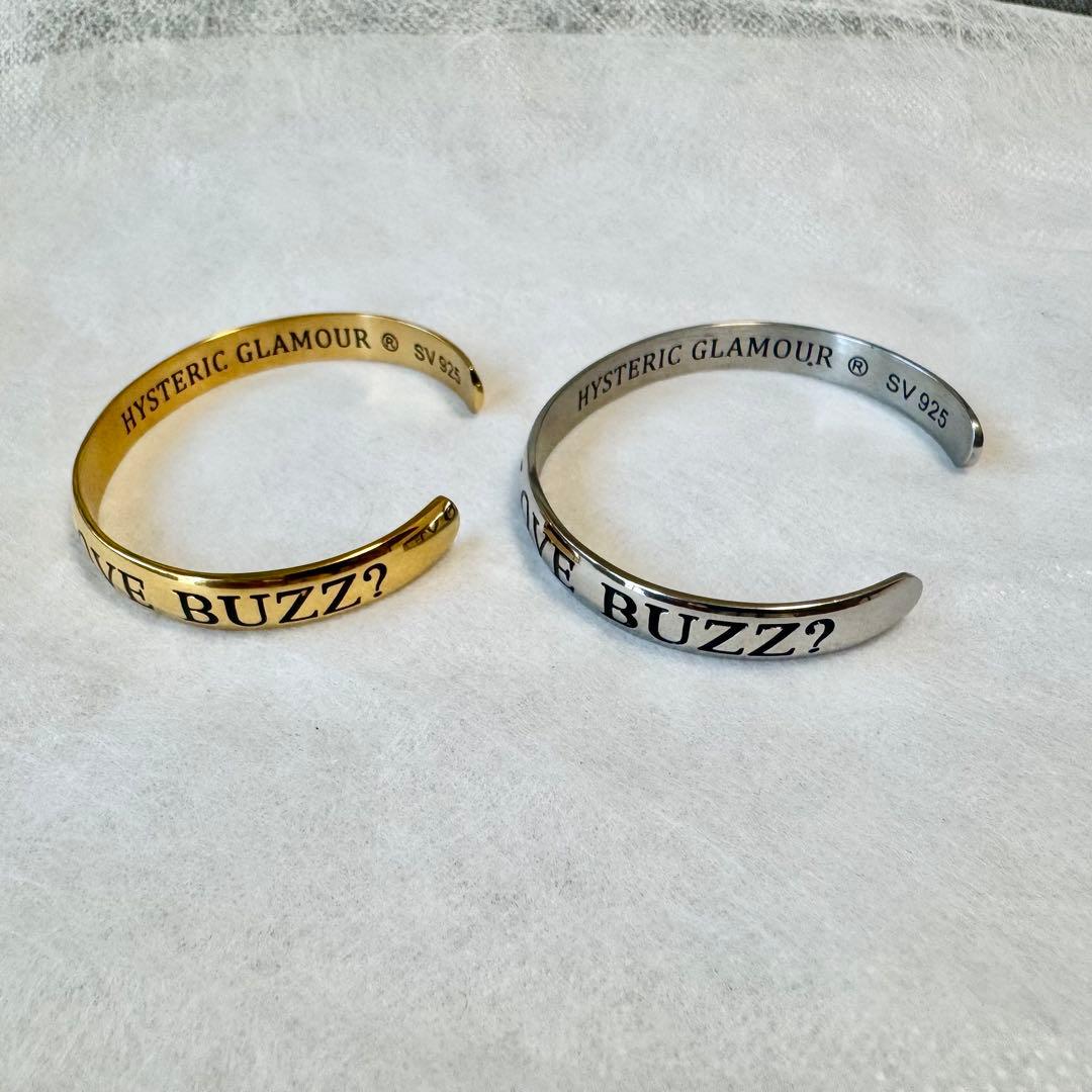 未使用品 Hysteric Glamour バングル ゴールド/シルバー 2点