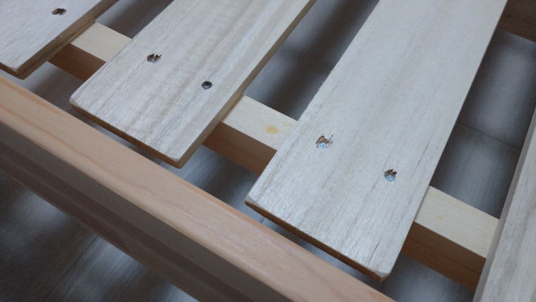 【引取限定】無印良品 シングルベッド パイン材