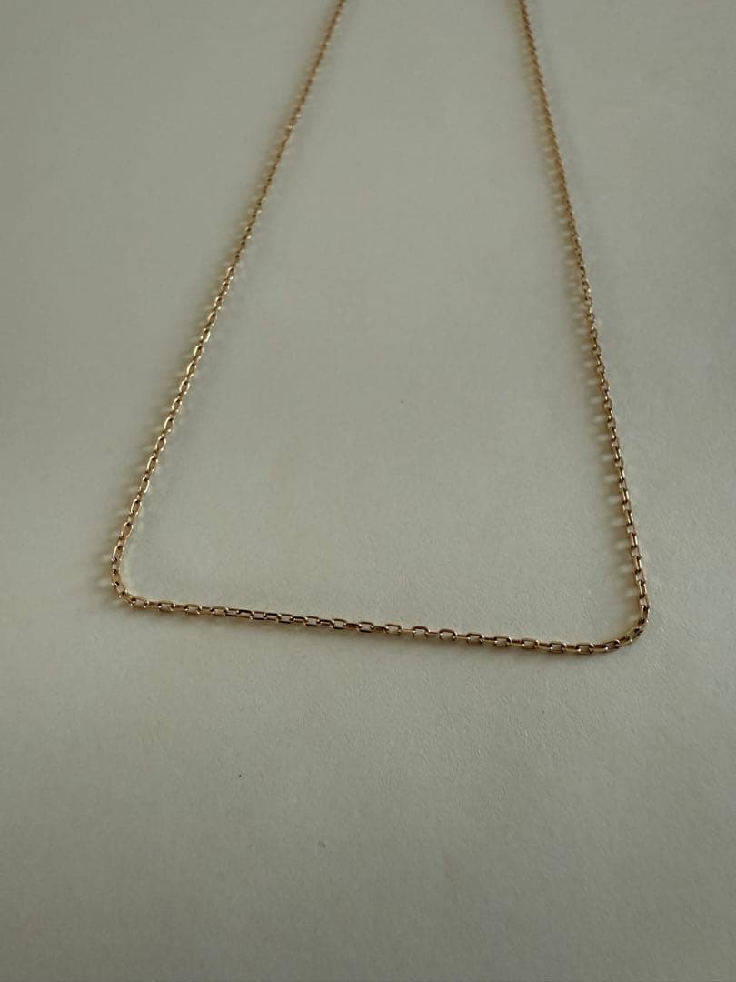 K18金ゴールド スネークチェーン ネックレス1.4g