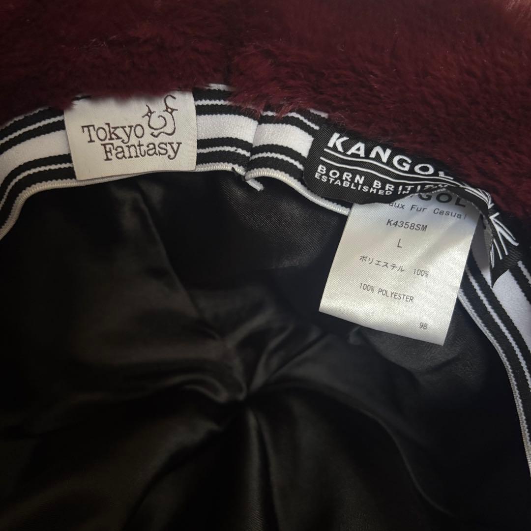 KANGOL x Fukase バーガンディー