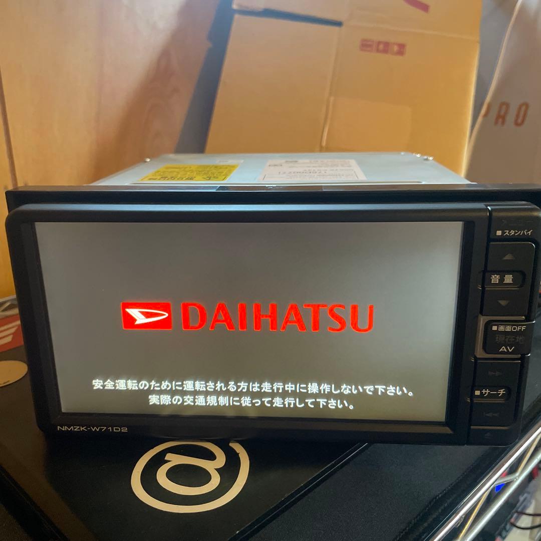 DAIHATSU純正ナビ NMZK-W71D2