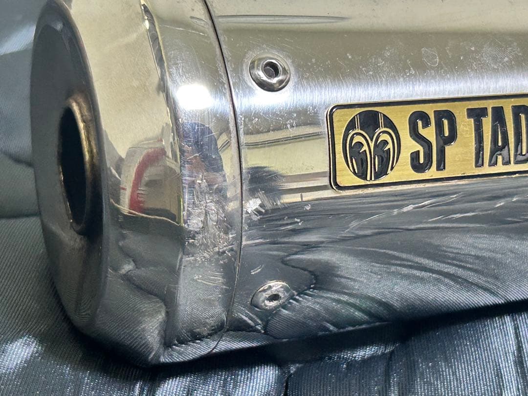 SP TADAO （忠男）SR400　パワーボックスサイレンサー