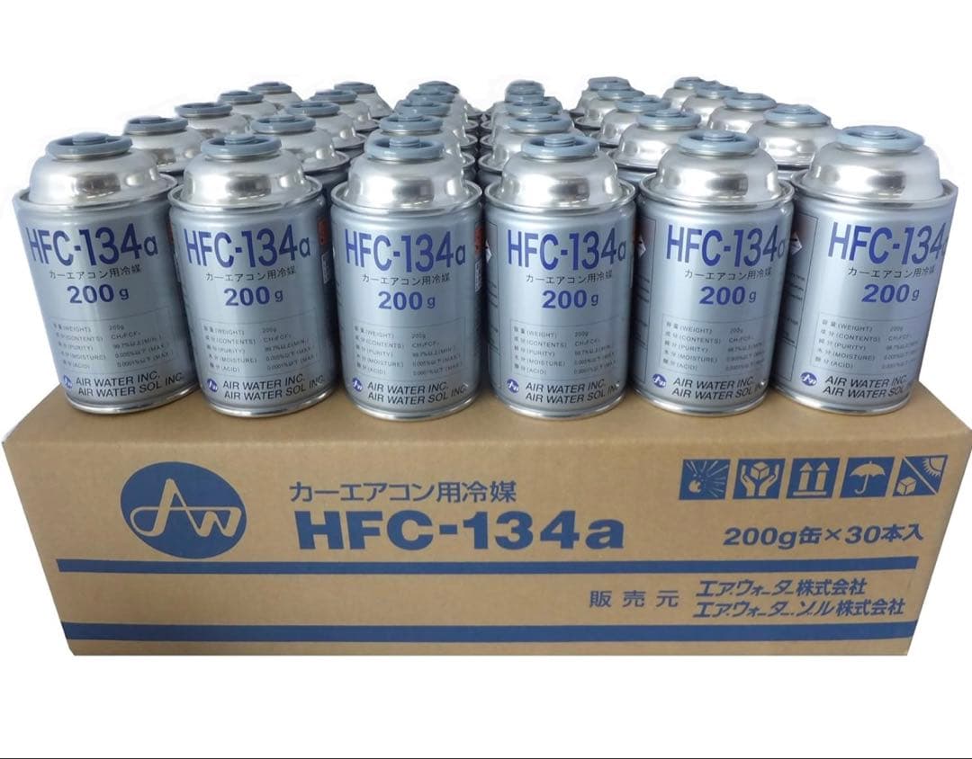 HFC-134a 冷媒 200g 30本入り