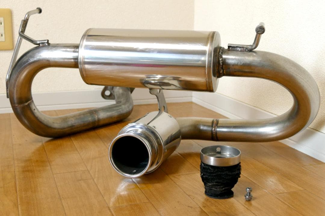 ホンダ ビート（PP1）用　RSマッハ　C-1フルステンレスマフラー