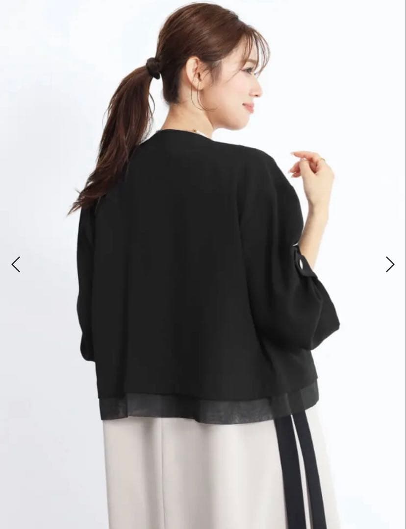 スコットクラブ　FENNEL アンティークボタンショートジャケット