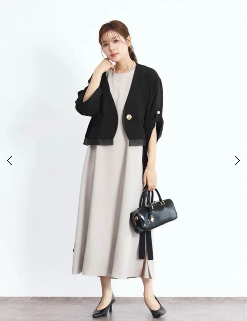 スコットクラブ　FENNEL アンティークボタンショートジャケット